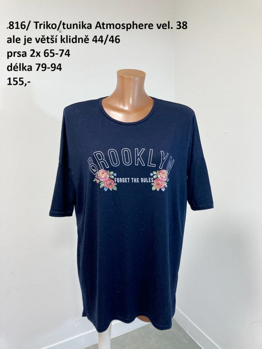 Triko/tunika Atmosphere vel. 38 (44/46) |second hand|