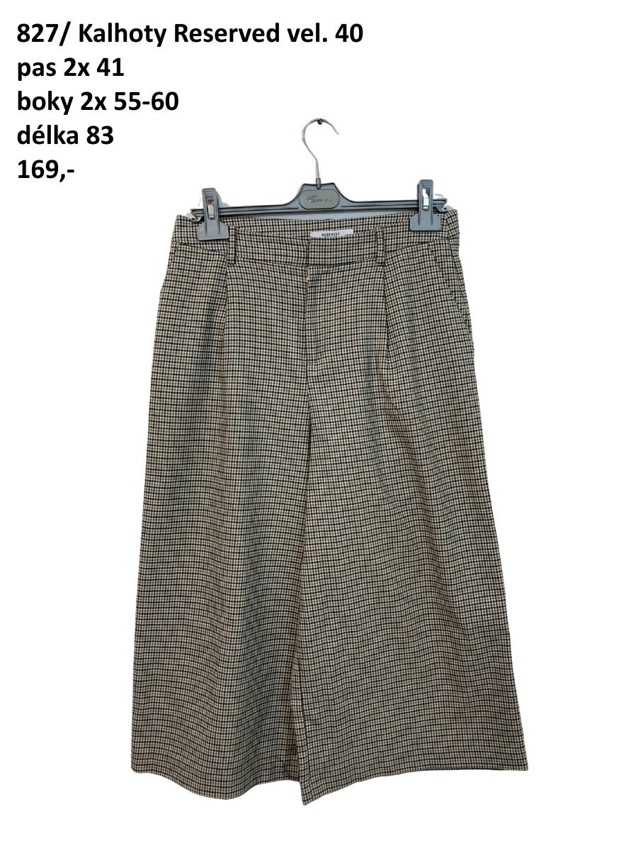 Kalhoty Reserved vel. 40 |second hand|