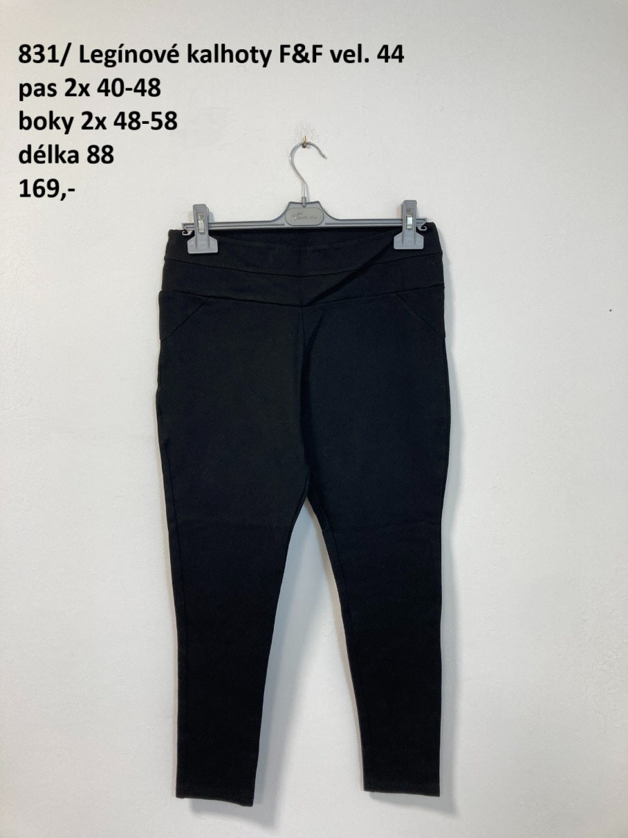 Legínové kalhoty F&F vel. 44 (second hand)