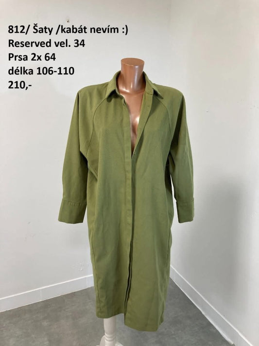 Šaty/kabát Reserved vel. 34 |second hand|
