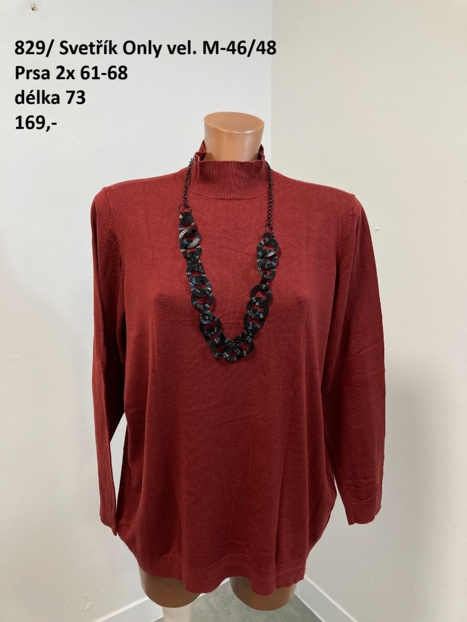 Dámský svetřík Only vel. M-46/48 |second hand|