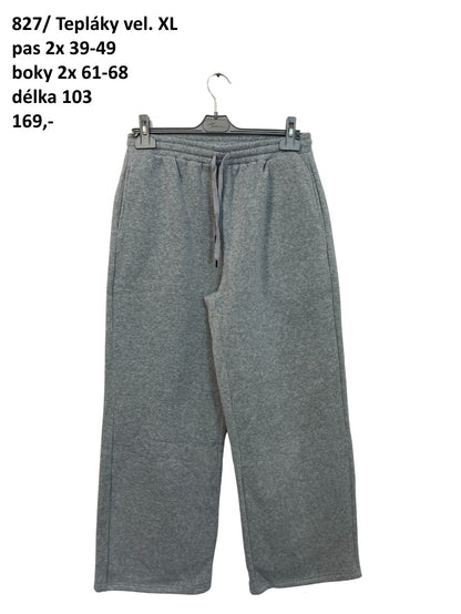 Tepláky vel. XL |second hand|