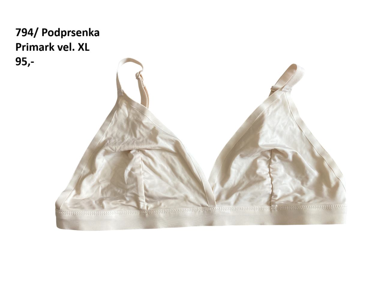 Podprsenka Primark vel. XL |second hand|