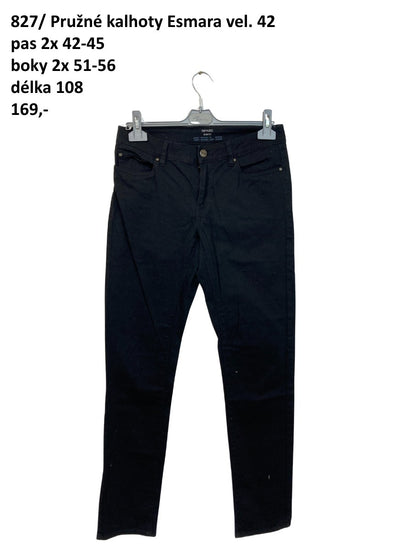Pružné kalhoty Esmara vel. 42 |second hand|