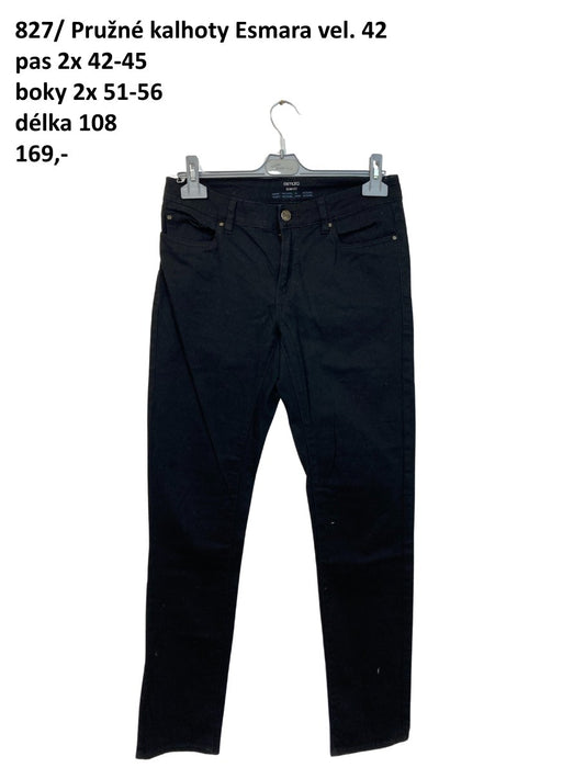 Pružné kalhoty Esmara vel. 42 |second hand|