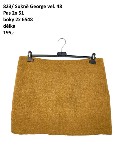 Teplá sukně George vel. 48 |second hand|