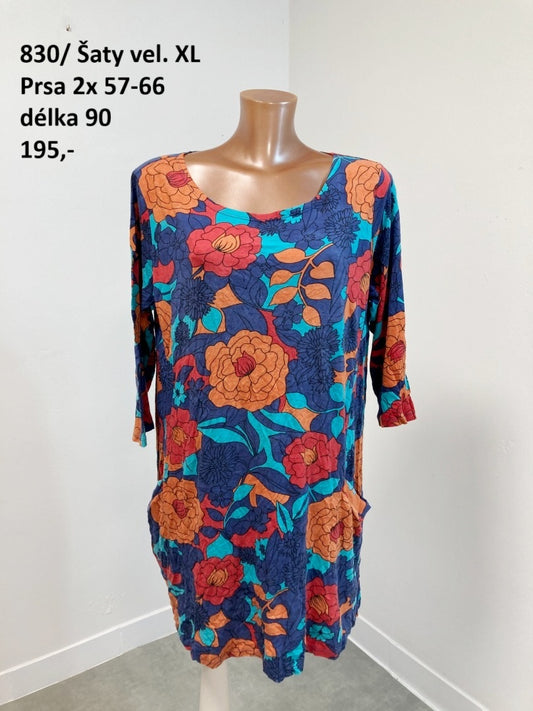 Šaty vel. XL (second hand)