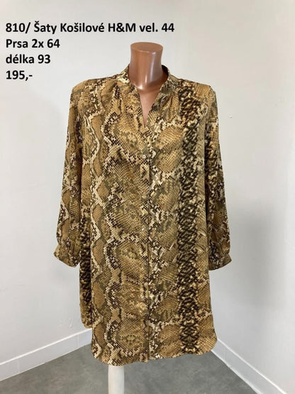 Šaty košilové H&M vel. 44 |second hand|