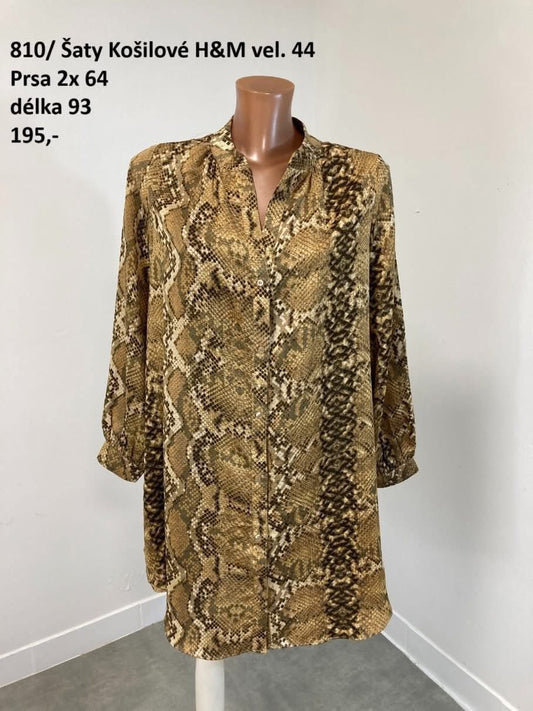 Šaty košilové H&M vel. 44 |second hand|