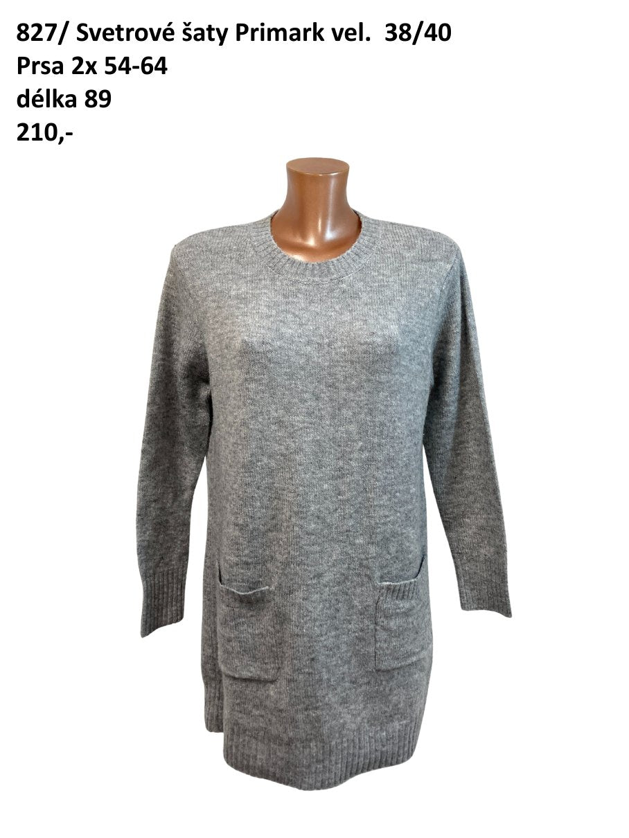 Svetrové šaty Primark vel. 38/40 |second hand|