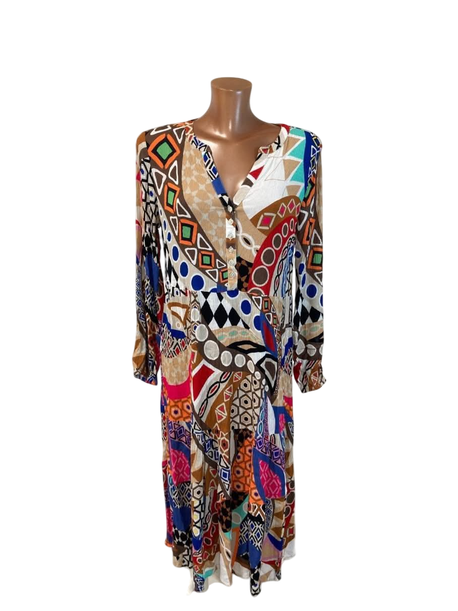 Šaty mačkané jako mušelín Heine vel. 40/42 |second hand|