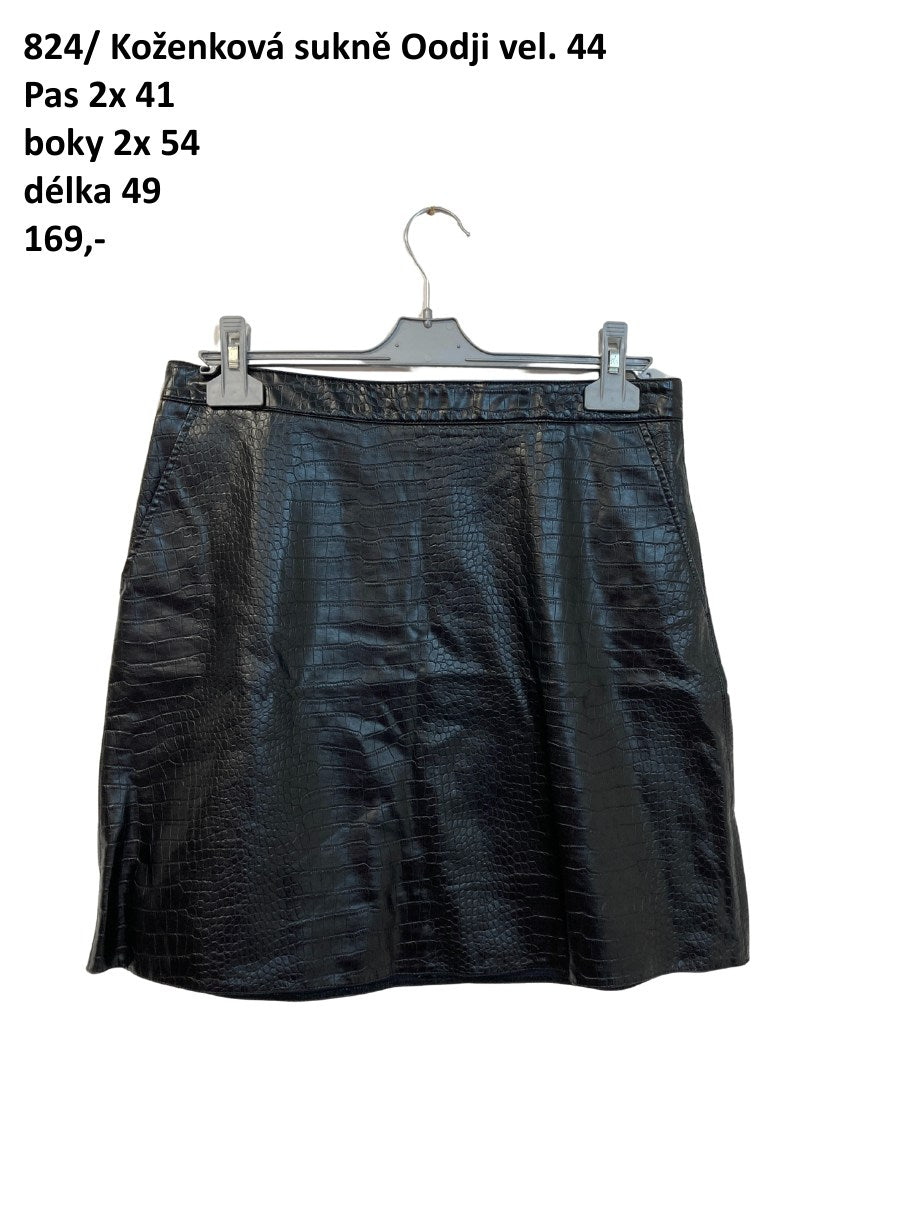 Koženková sukně Oodji vel. 44 |second hand|