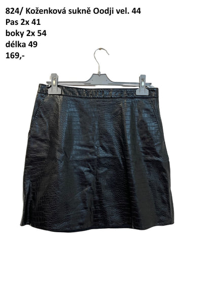 Koženková sukně Oodji vel. 44 |second hand|