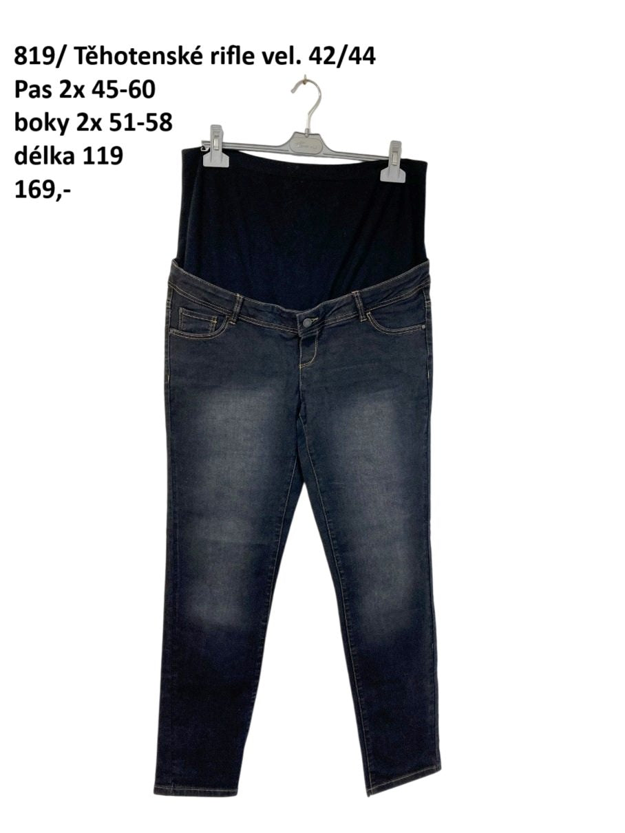 Těhotenské rifle vel. 42/44 |second hand|