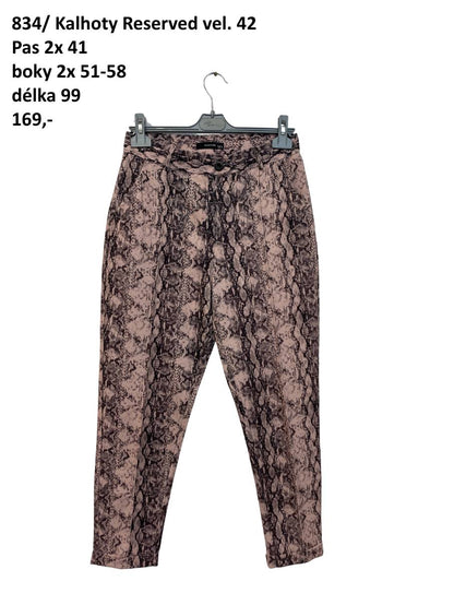 Kalhoty Reserved vel. 42 |second hand|