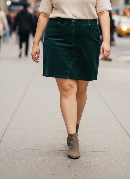 Manžestráková sukně M&S vel. 46 |second hand|