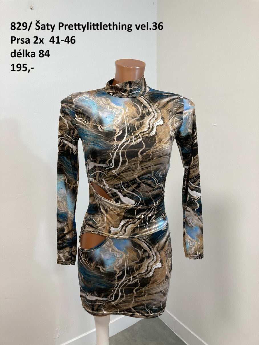 Šaty Prettylittlething vel. 36 |second hand|