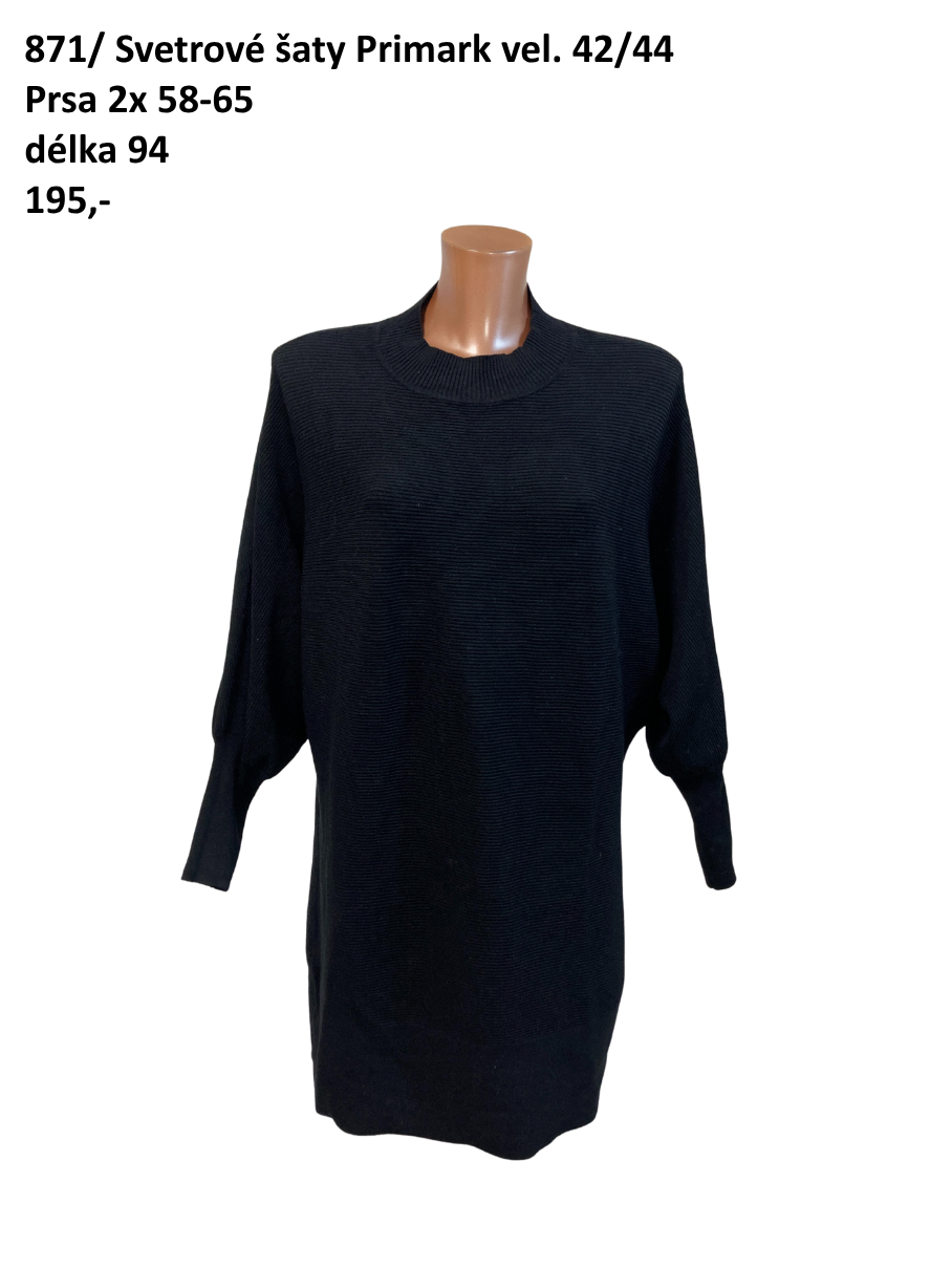 Svetrové šaty Primark vel. 42/44