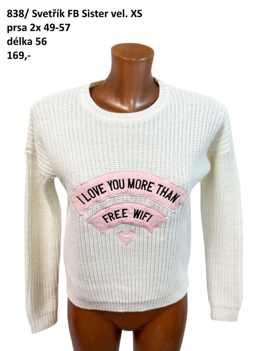 Svetřík FB Sister vel. XS |second hand|