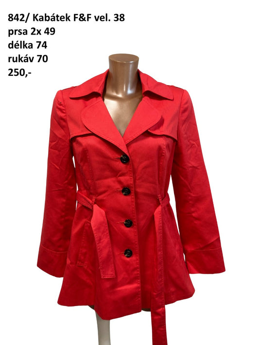 Kabátek jaro/podzim F&F vel. 38 |second hand|
