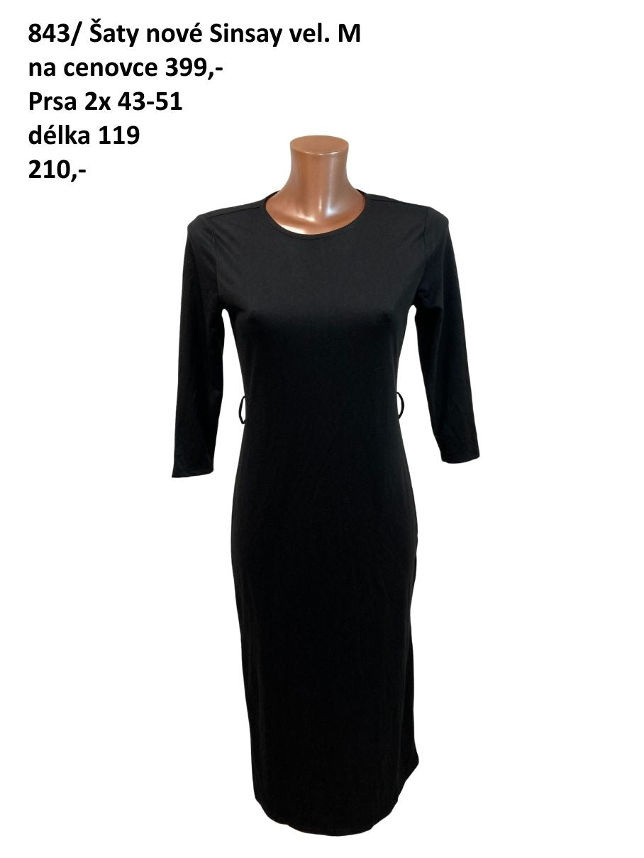 Nové šaty Sinsay vel. M |second hand|
