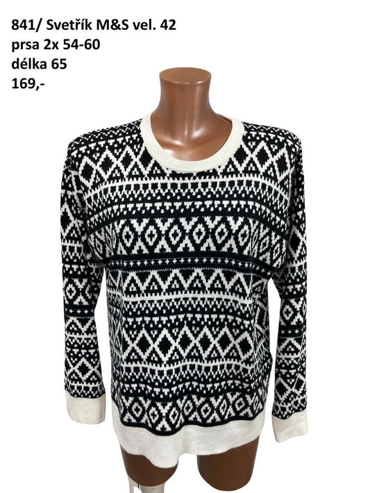 Svetřík M&S vel. 42 |second hand|