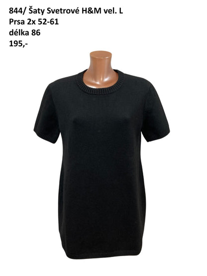 Svetrové šaty H&M vel. L |second hand|