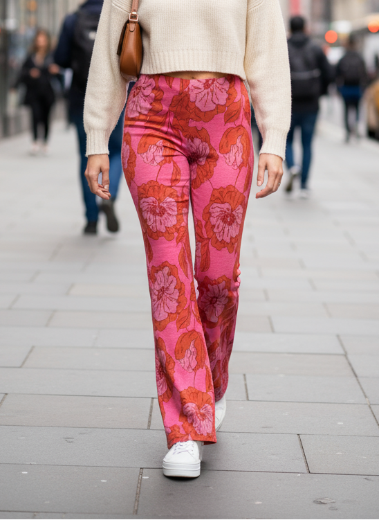 Zvonové kalhoty Zara vel. M |second hand|