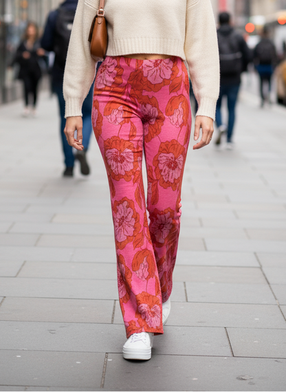 Zvonové kalhoty Zara vel. M |second hand|