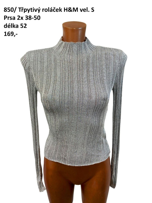 Třpytivý roláček H&M vel. S |second hand|