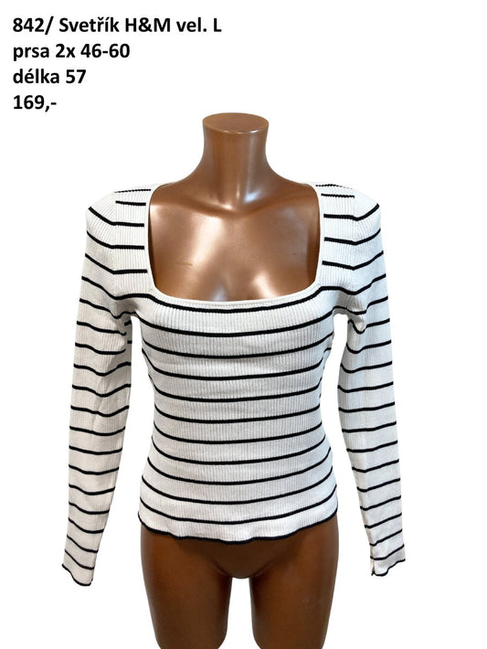 Svetřík H&M vel. L |second hand|