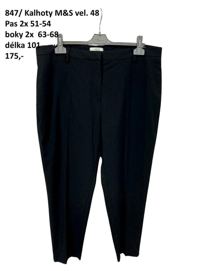 Kalhoty M&S vel. 48 |second hand|