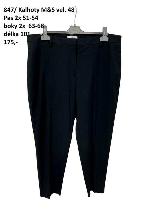 Kalhoty M&S vel. 48 |second hand|