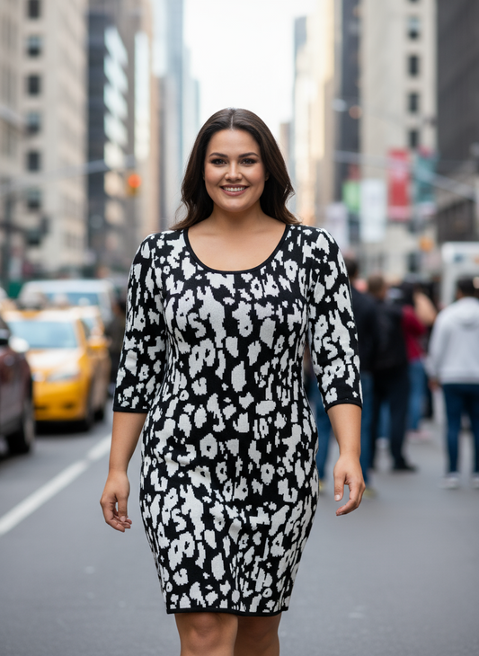 Teplé šaty Amisu vel. 40 |second hand|