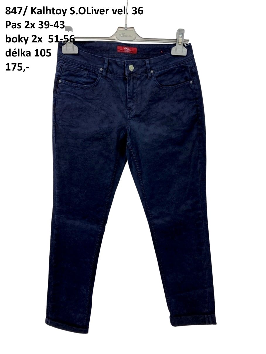 Kalhoty S.Oliver vel. 36 |second hand|