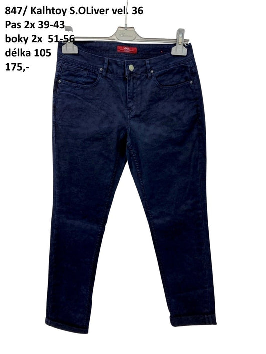 Kalhoty S.Oliver vel. 36 |second hand|