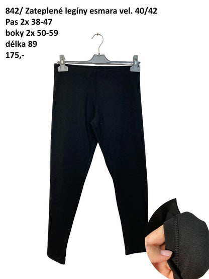 Zteplené legíny Esmara vel. 40/42 |second hand|