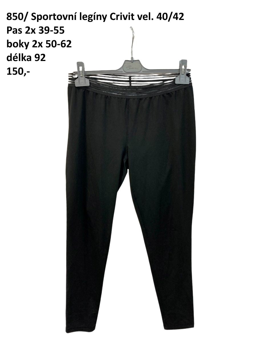 Sportovní legíny Crivit vel. 40/42 |second hand|