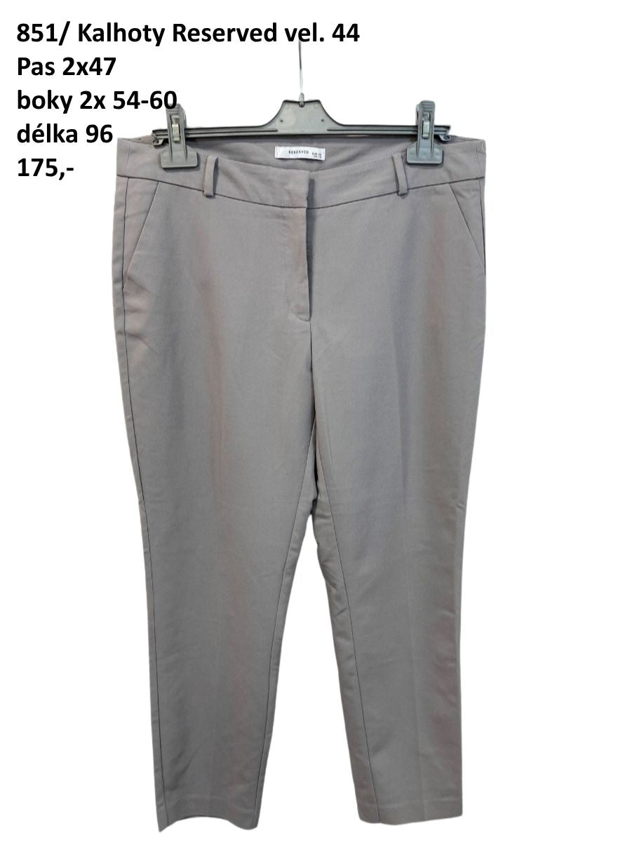 Kalhoty Reserved vel. 44 |second hand|