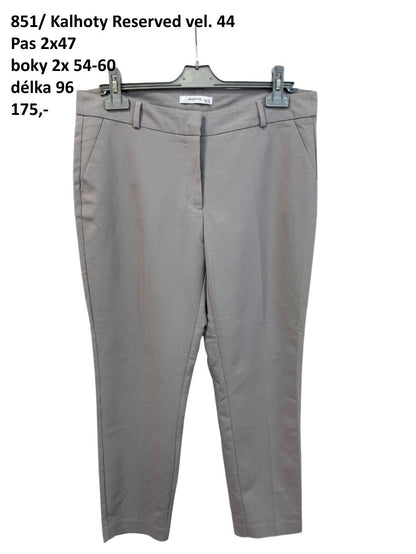 Kalhoty Reserved vel. 44 |second hand|