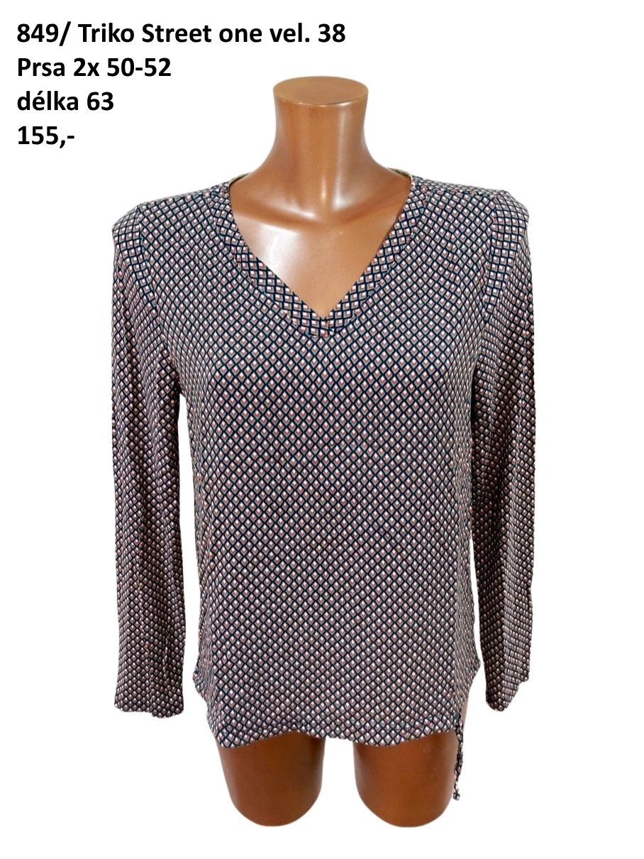 Triko Street one vel. 38 |second hand|