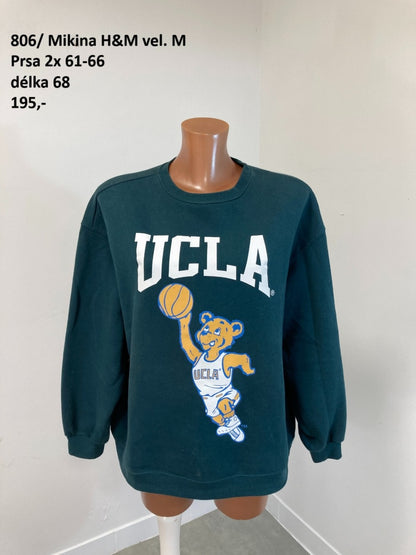 Mikina H&M UCLA vel. M |second hand|