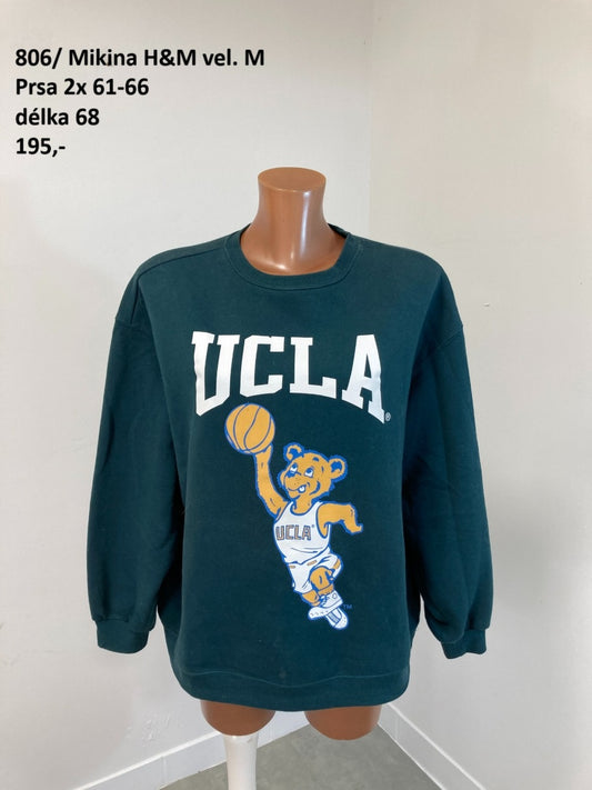 Mikina H&M UCLA vel. M |second hand|