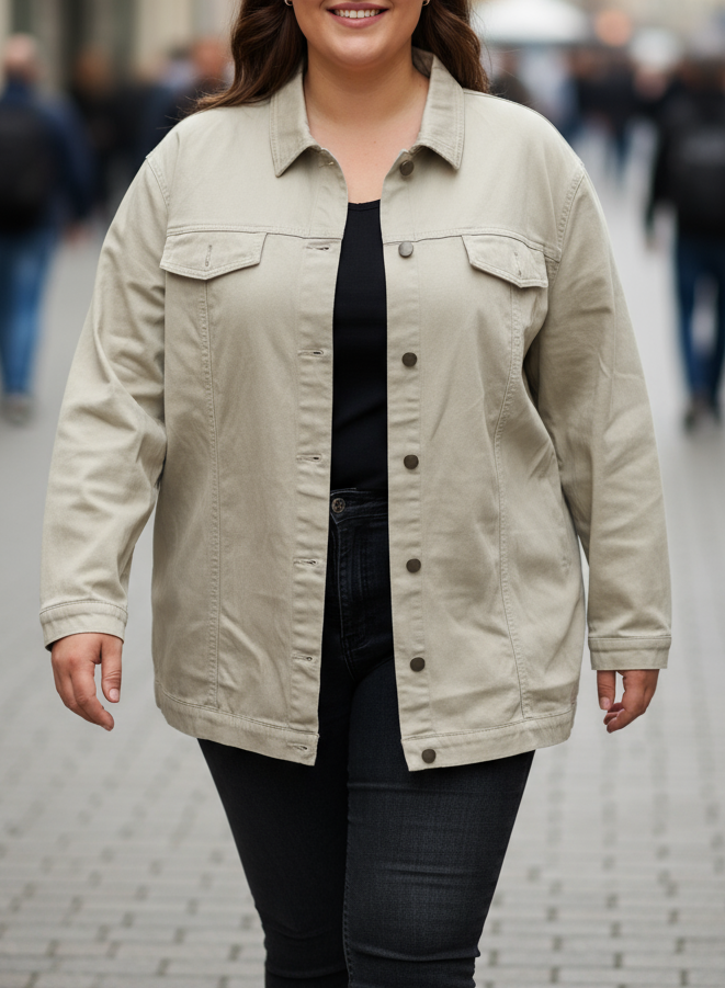 Riflová bunda vel. 52/54 |second hand|