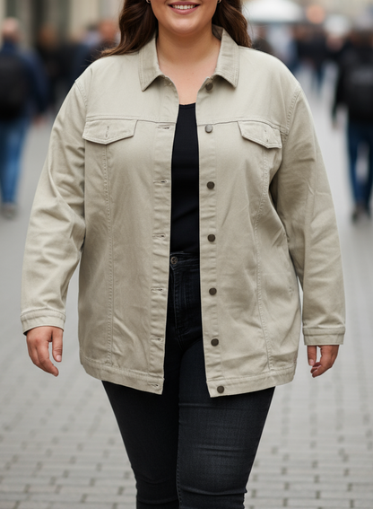 Riflová bunda vel. 52/54 |second hand|