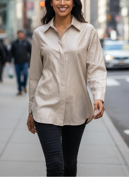 Koženková bundokošile Reserved vel. M (second hand)