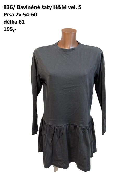 Bavlněné šaty H&M vel. S |second hand|