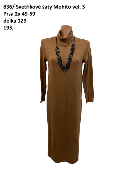 Svetrové šaty Mohito vel. S |second hand|
