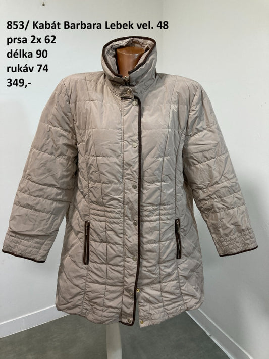 Kabát Barbara Lebek vel. 48 (second hand)