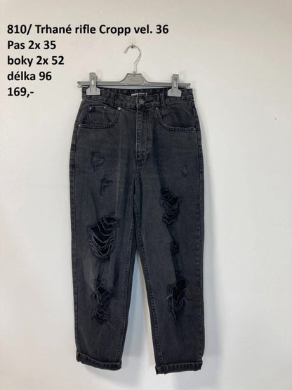 Trhané rifle Cropp vel. 36 |second hand|